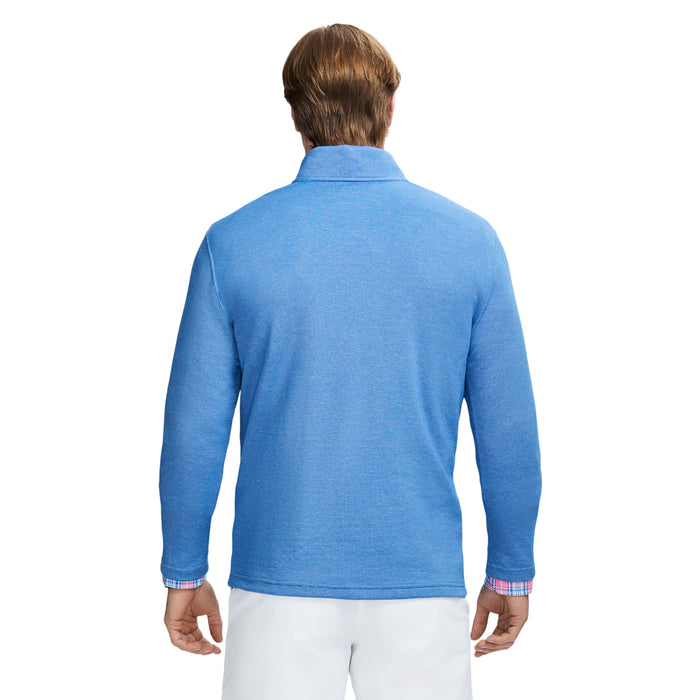 Izod PERFORMANCE COMFORT QUARTER ZIP - BRIGHT COBALT