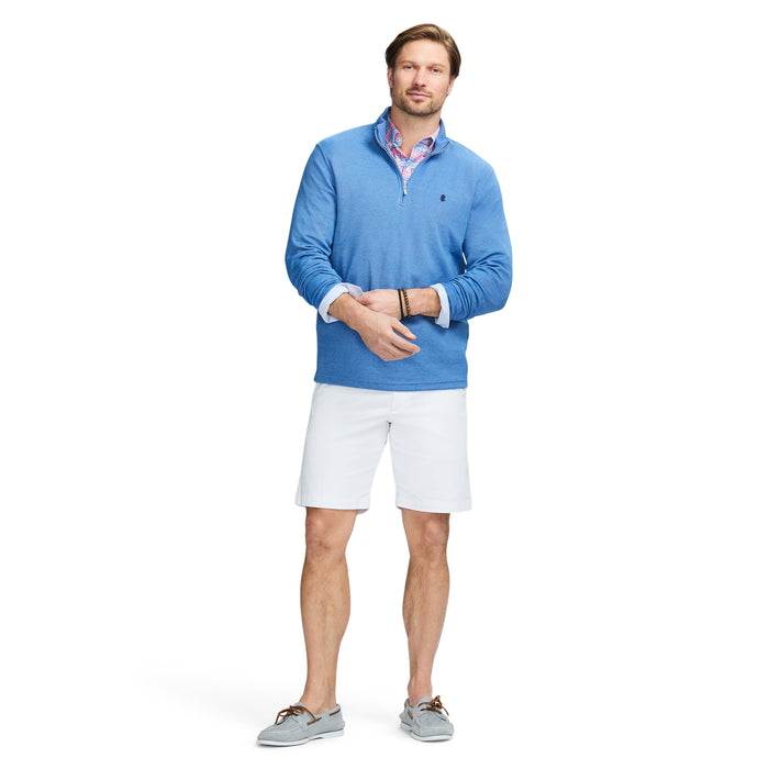 Izod PERFORMANCE COMFORT QUARTER ZIP - BRIGHT COBALT