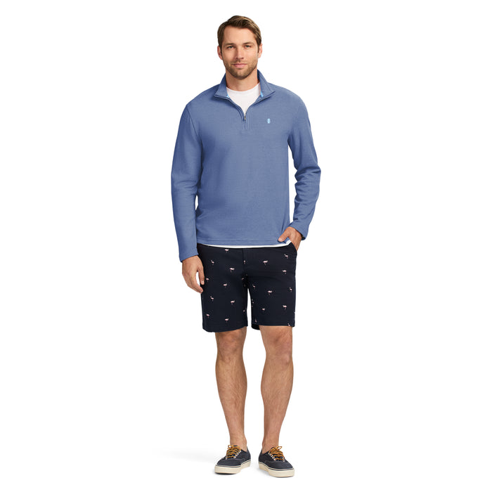 Izod PERFORMANCE COMFORT QUARTER ZIP - MEDIEVAL BLUE