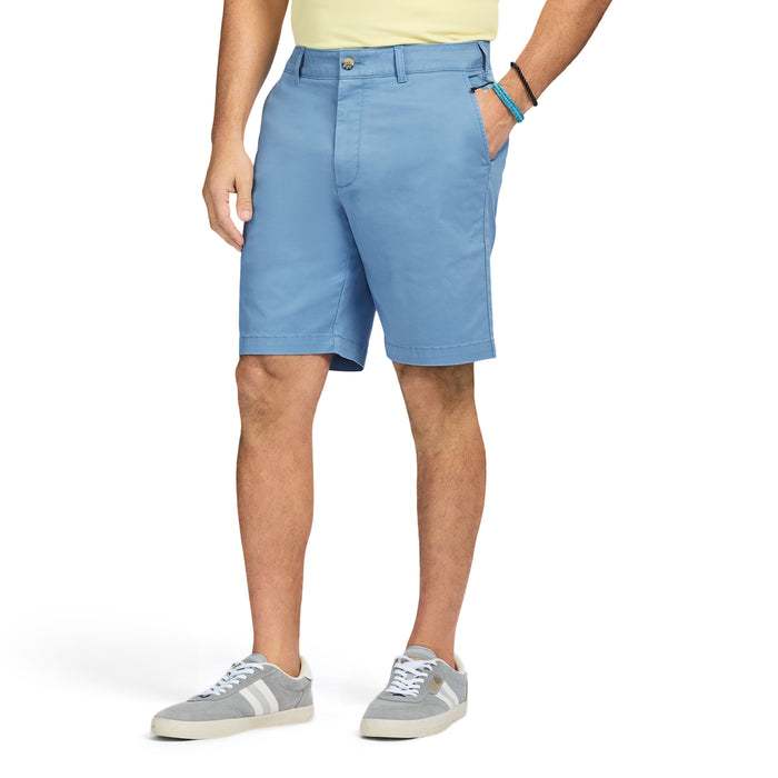 Izod SALTWATER 9.5" FLAT FRONT CHINO SHORT - RIVIERA