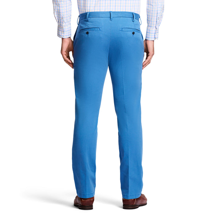 Izod SALTWATER FLAT FRONT CHINO PANT - FEDERAL BLUE
