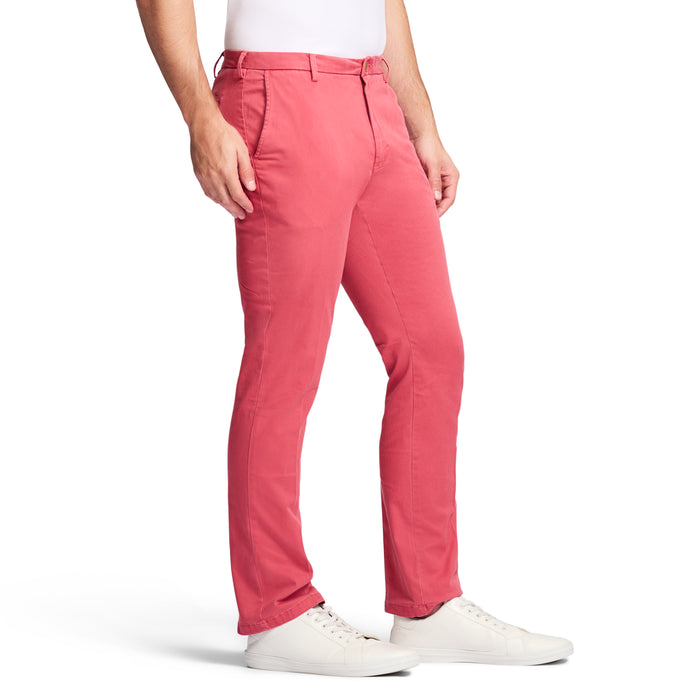 Izod SALTWATER FLAT FRONT CHINO PANT - SALTWATER RED