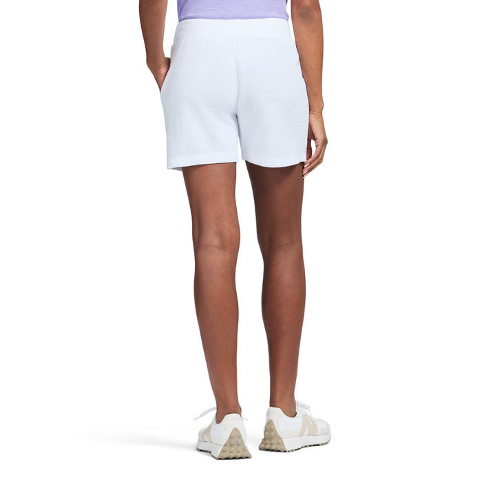 Izod SHARA PULL-ON SLUB SHORT - BRIGHT WHITE