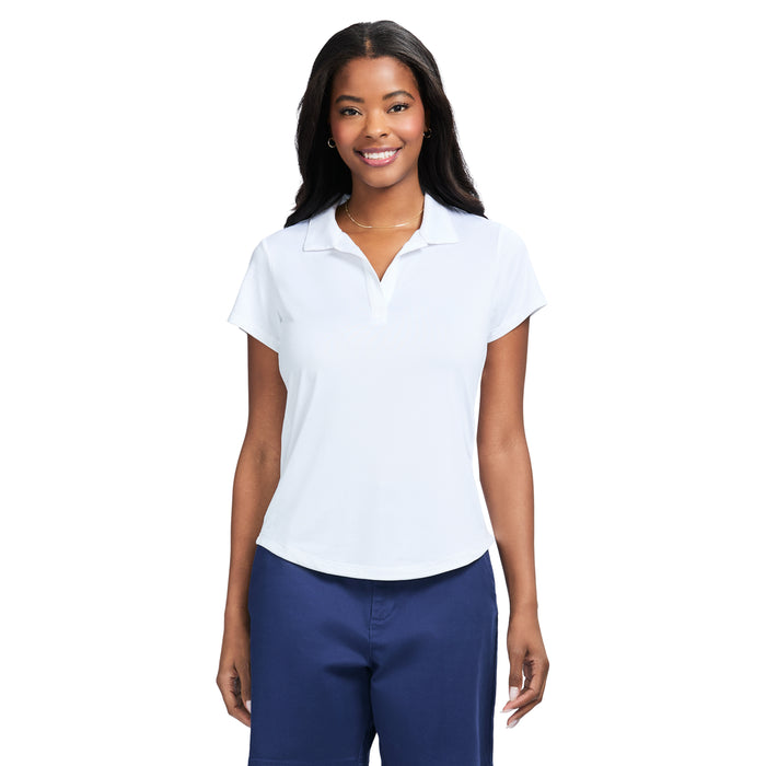 izod SIMONE SHORT SLEEVE POLO - BRIGHT WHITE izod SIMONE SHORT SLEEVE POLO - BRIGHT WHITE