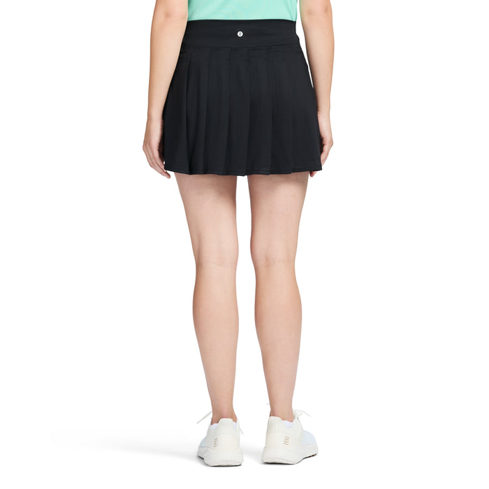 Izod VENUS PLEATED BACK SKORT - BLACK