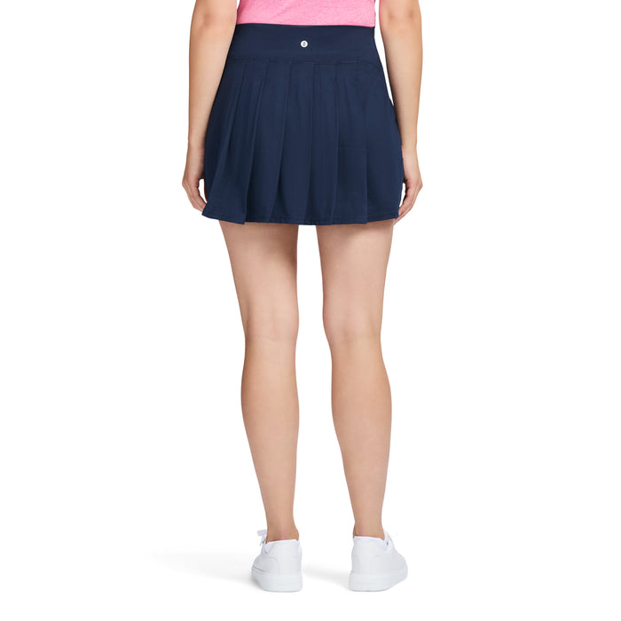 Izod VENUS PLEATED BACK SKORT - NAVY