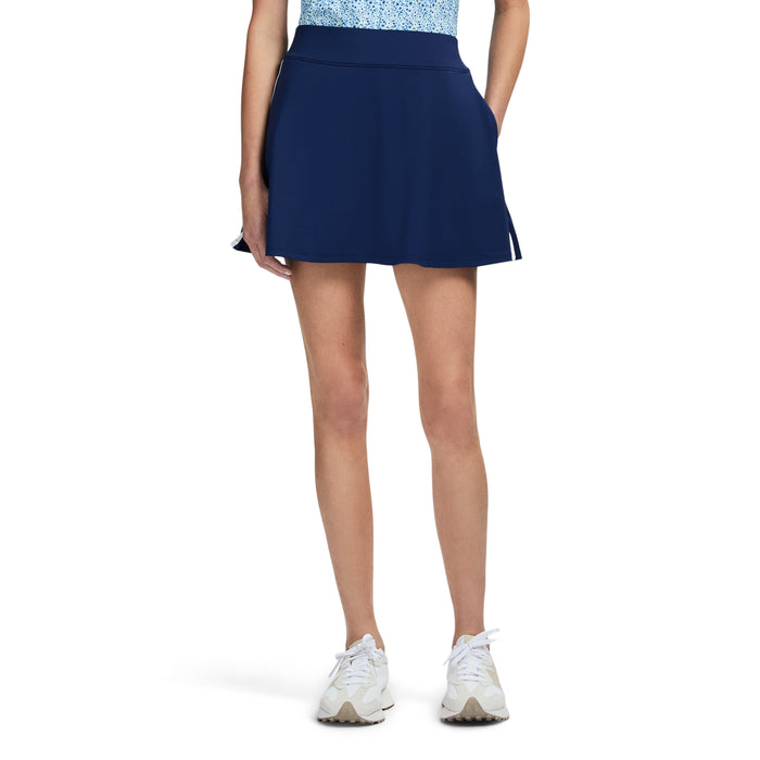 izod L'ACEY PERFORMANCE STRETCH 17" GOLF PULL ON SKORT - MEDIEVAL BLUE