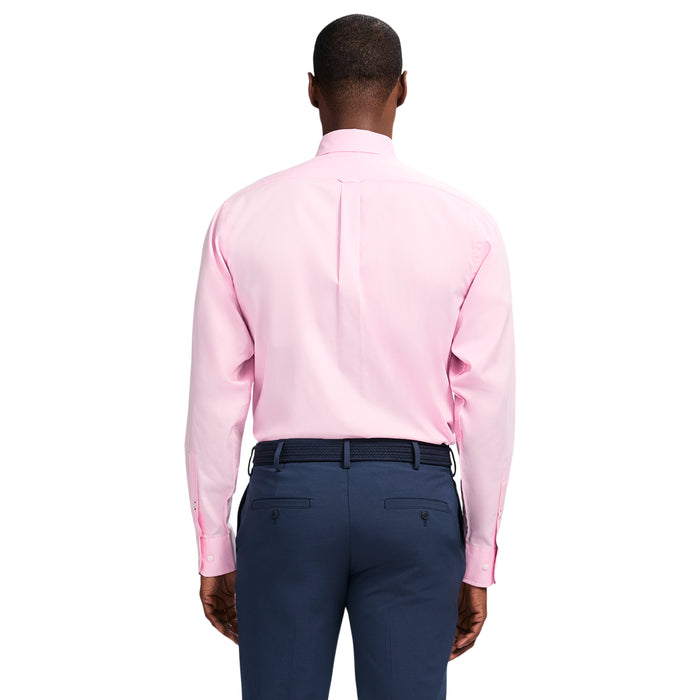 Izod PINPOINT OXFORD BUTTON DOWN DRESS SHIRT - LILAC SACHET