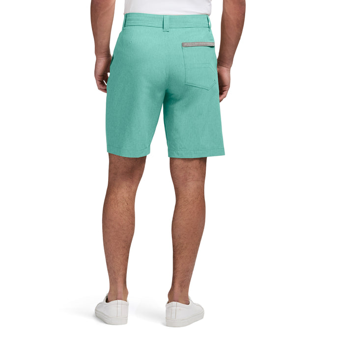 Izod SALTWATER HYBRID BEACH PERFORMANCE SHORT - BERYL GREEN