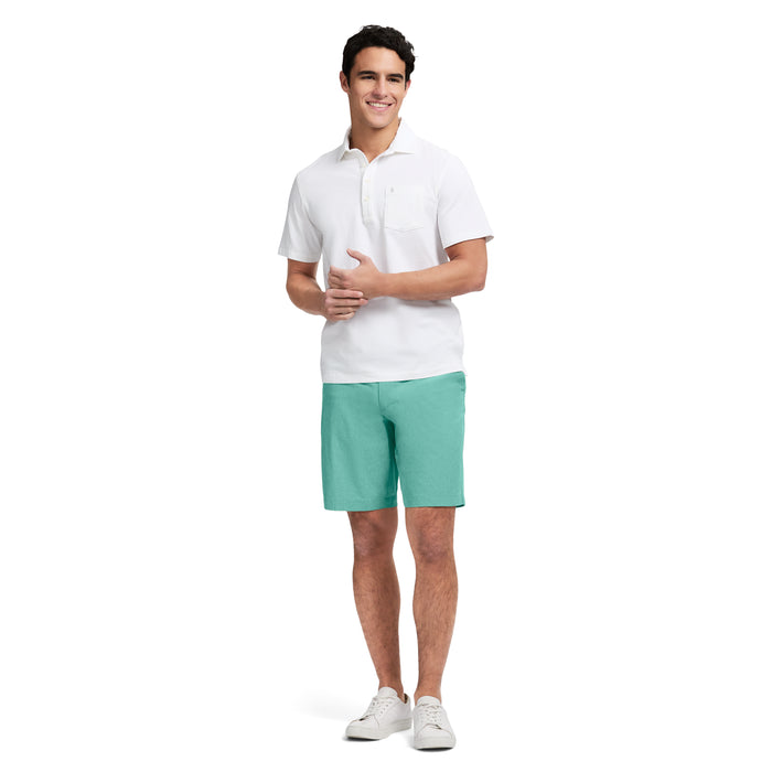 Izod SALTWATER HYBRID BEACH PERFORMANCE SHORT - BERYL GREEN