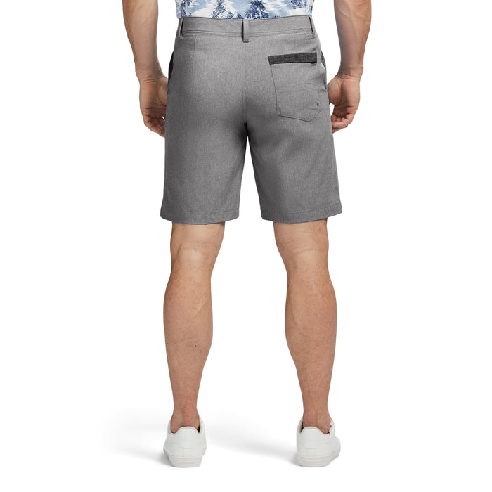 Izod SALTWATER HYBRID BEACH PERFORMANCE SHORT - SMOKED PEARL