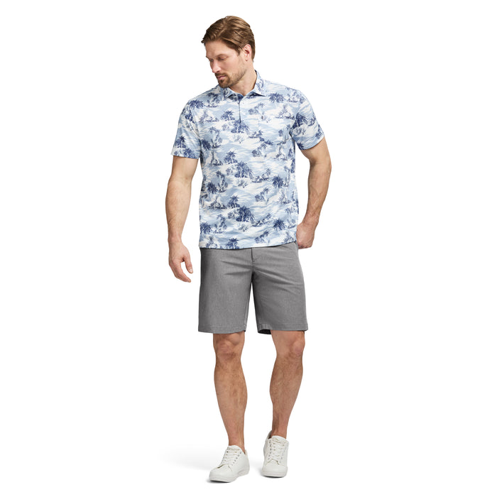 Izod SALTWATER HYBRID BEACH PERFORMANCE SHORT - SMOKED PEARL