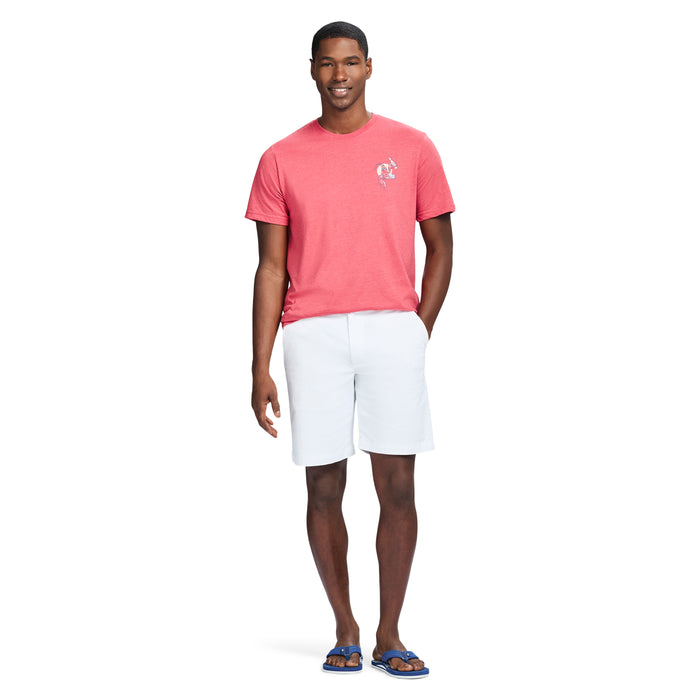 Izod SALTWATER SHORT SLEEVE GRAPHIC TEE - HOLLY BERRY