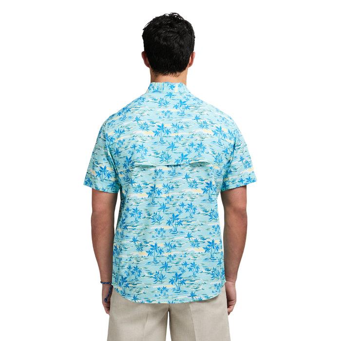 Izod SUNSHIELD PERFORMANCE SHORT SLEEVE PRINTED SHIRT - ATOMIZER