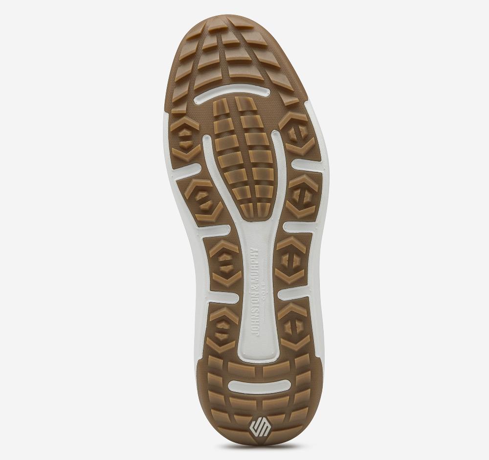 Johnston & Murphy Amherst GL1 Luxe Hybrid Tan Oiled Waterproof Full Grain