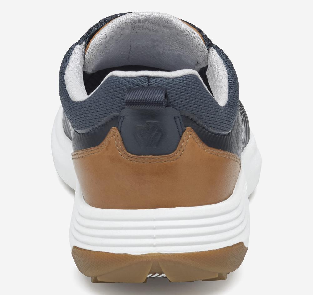 Johnston & Murphy Amherst GL1 Sport Hybrid Navy Coated Knit