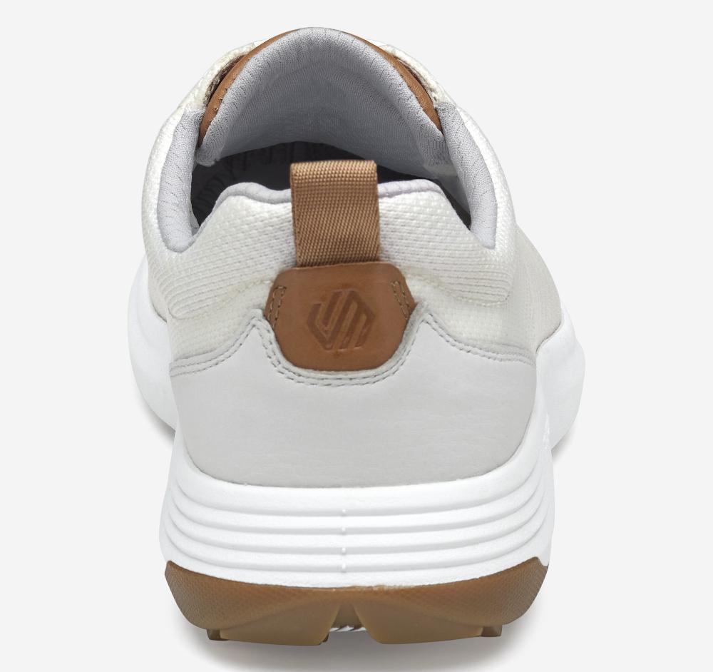 Johnston & Murphy Amherst GL1 Sport Hybrid White Coated Knit