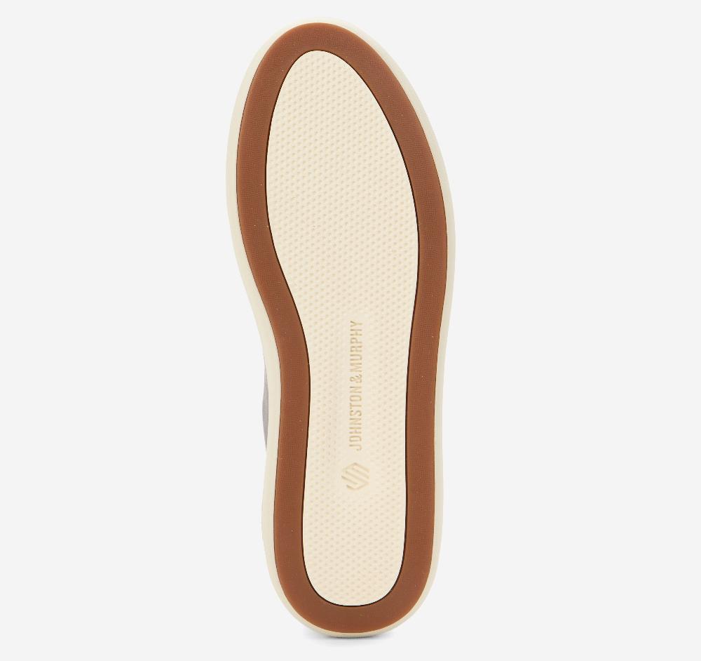 Johnston & Murphy Anders Lace-To-Toe Mahogany Full Grain Leather