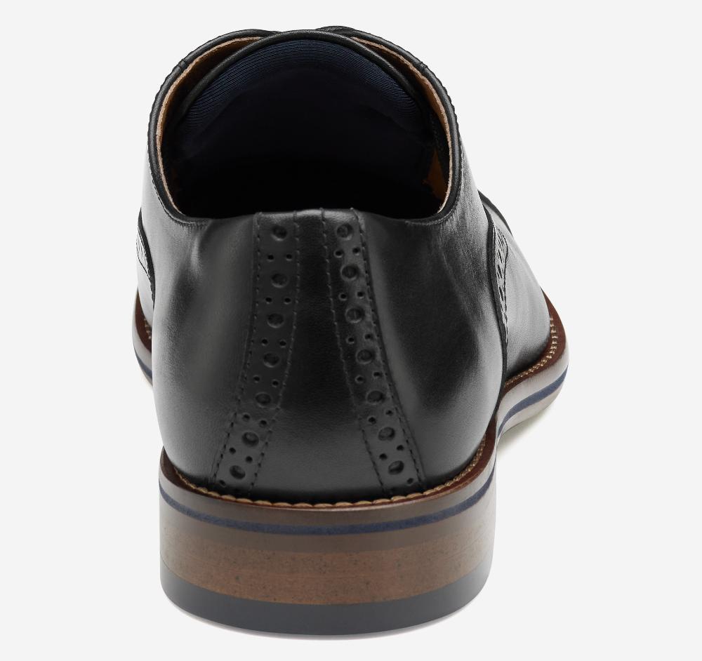 Johnston & Murphy Conard 2.0 Cap Toe Black Full Grain
