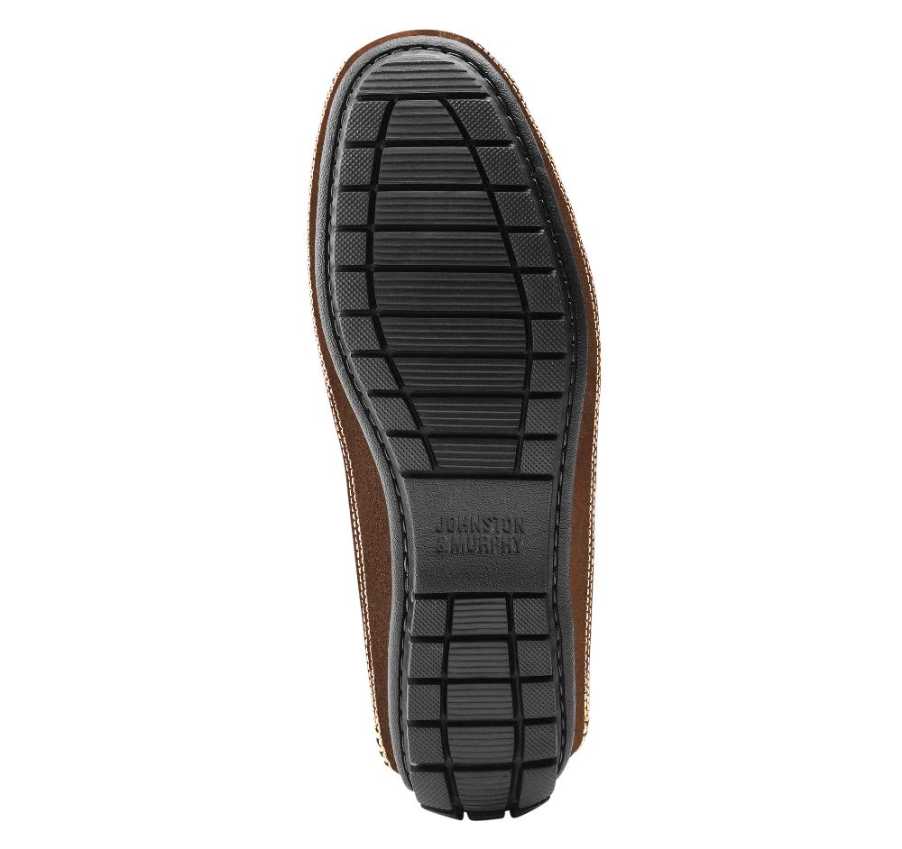 Johnston & Murphy Cort 2.0 Bit Loafer Dark Brown Waxed English Suede