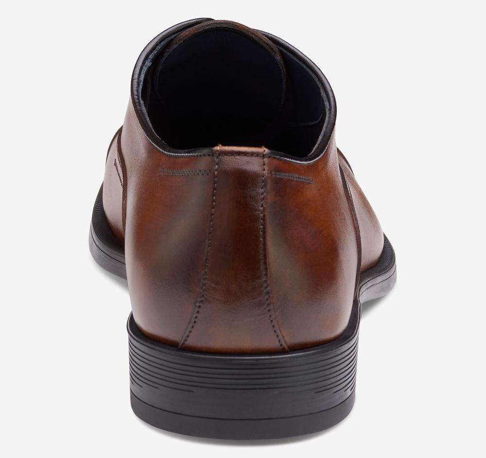 Johnston & Murphy Flynch Cap Toe Tan Italian Calfskin