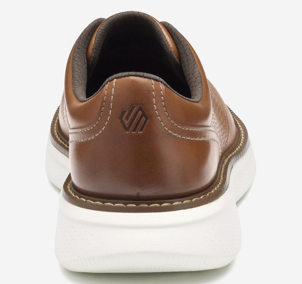 Johnston & Murphy Hayden Perfed U-Throat Tan Full Grain