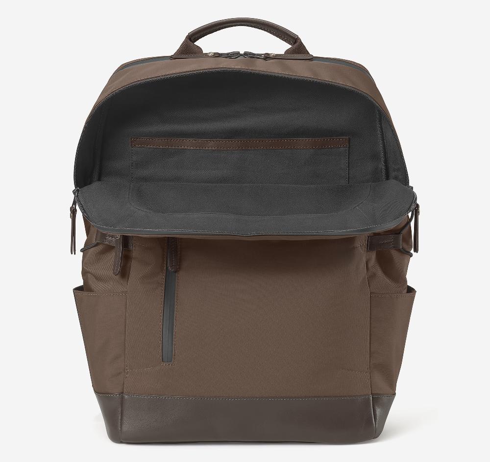 Johnston & Murphy Hudson Waterproof Backpack Chocolate