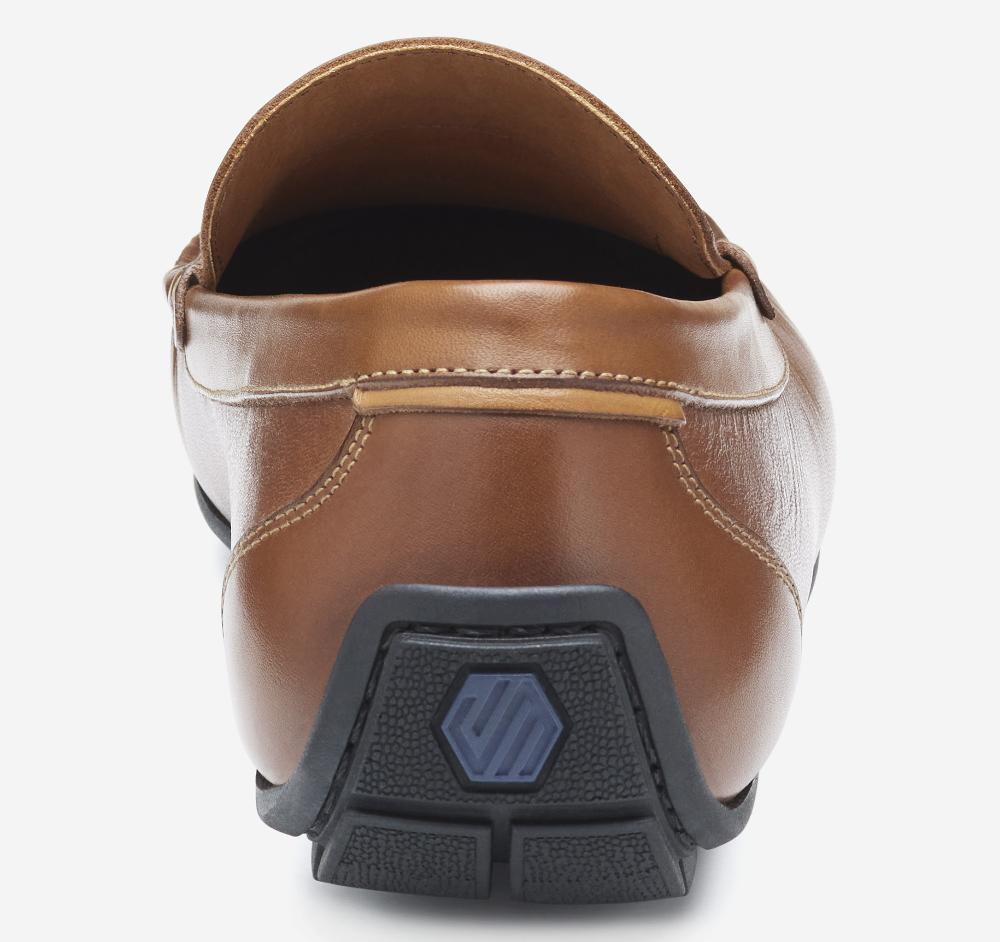 Johnston & Murphy Beck Penny Loafer Tan Full Grain