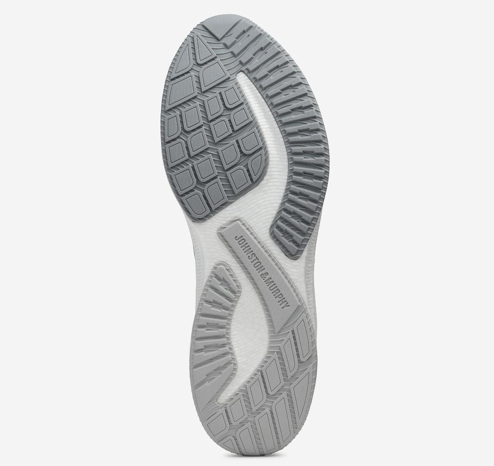 Johnston & Murphy Briley Knit Jogger Gray Knit