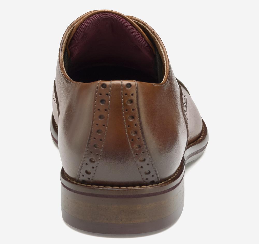 Johnston & Murphy Conard 2.0 Cap Toe Tan Full Grain
