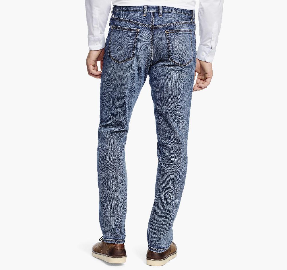 Johnston & Murphy Denim Jeans Light Wash