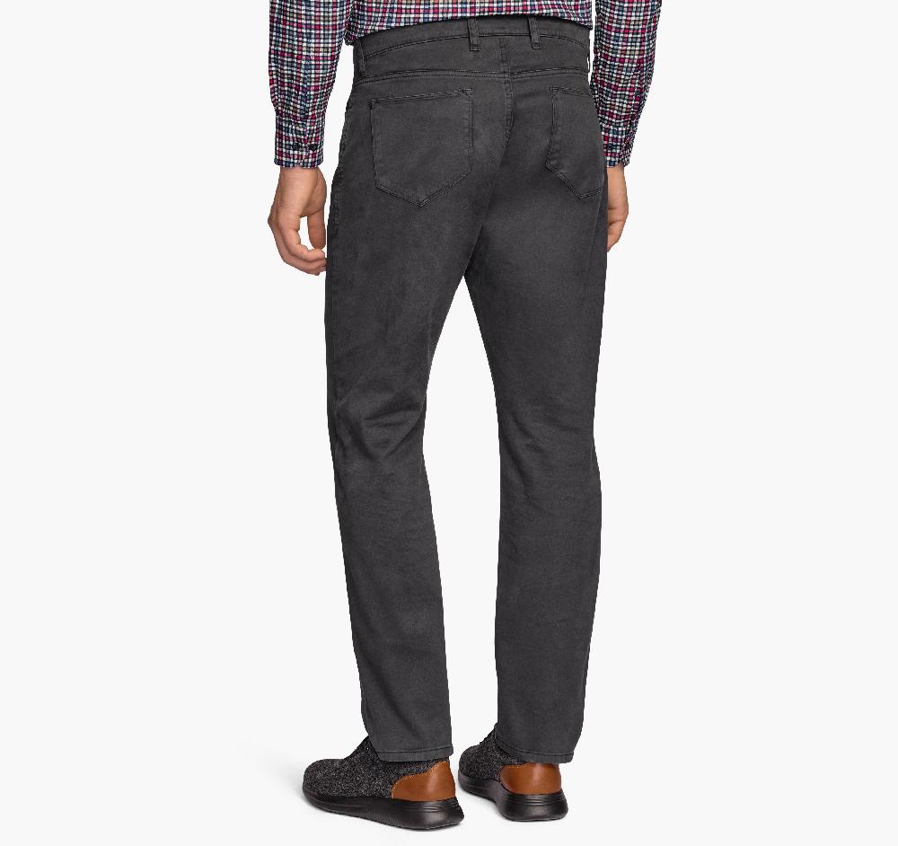 Johnston & Murphy Five-Pocket Pants Black