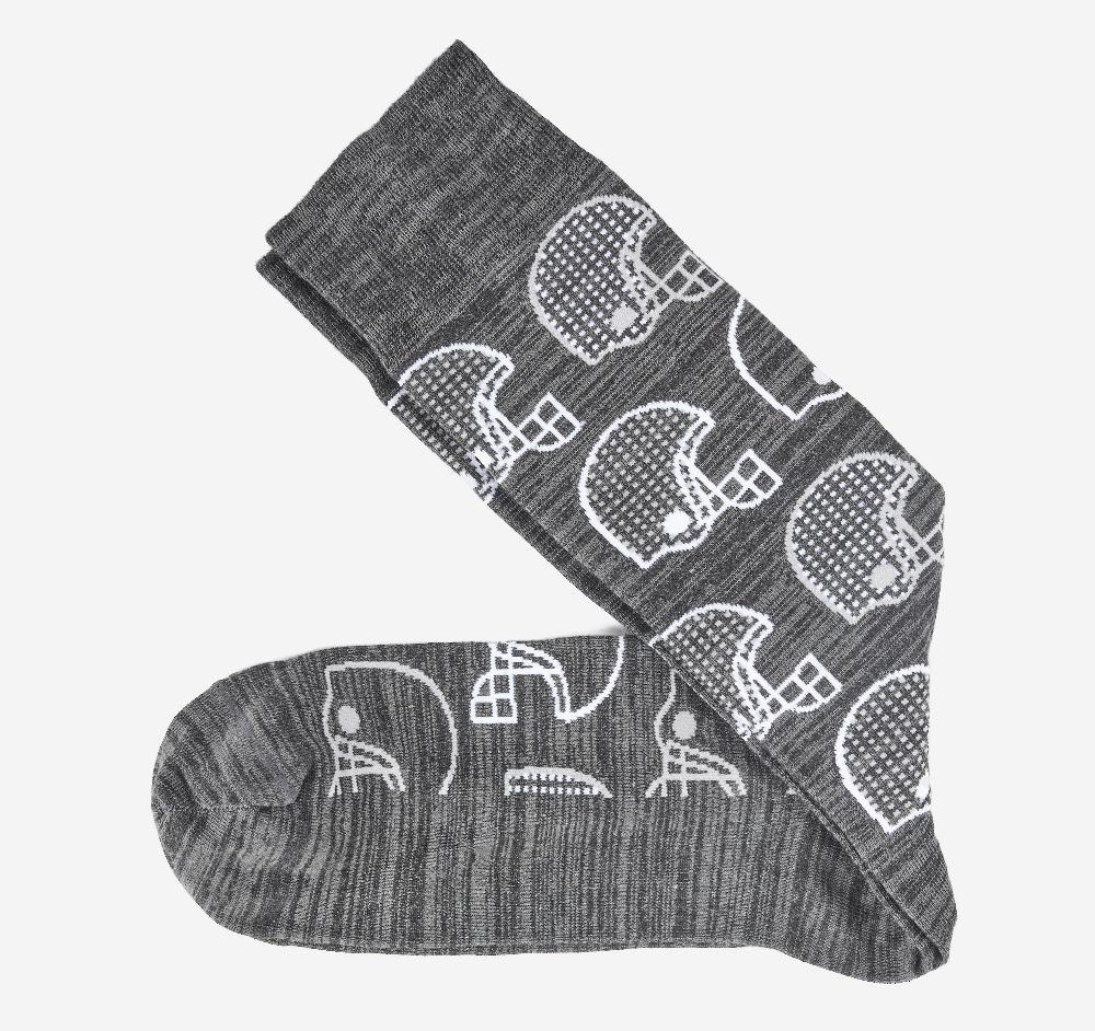 Johnston & Murphy Game Day Football Socks Black