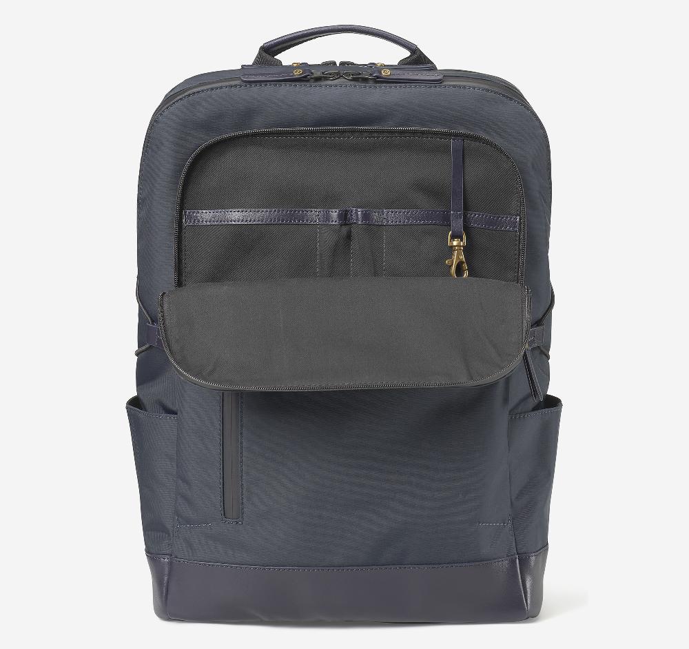 Johnston & Murphy Hudson Waterproof Backpack Navy