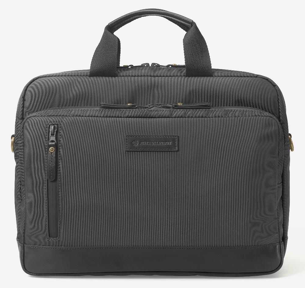 Johnston & Murphy Hudson Waterproof Briefcase Black