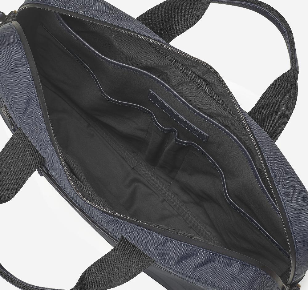 Johnston & Murphy Hudson Waterproof Briefcase Navy