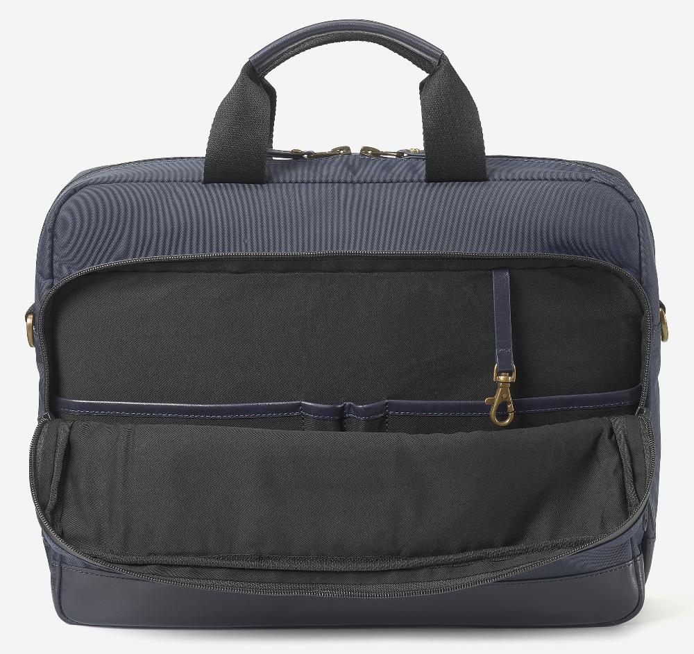 Johnston & Murphy Hudson Waterproof Briefcase Navy