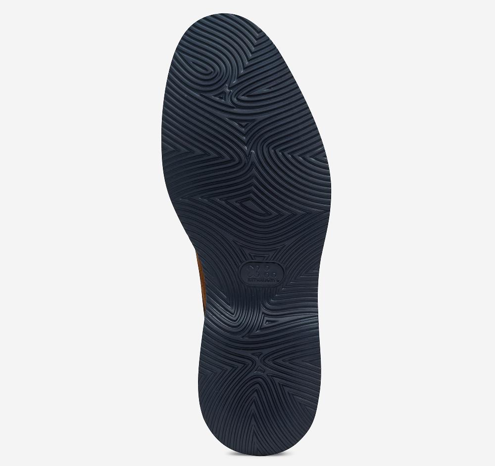 Johnston & Murphy Jenson Plain Toe Snuff Suede