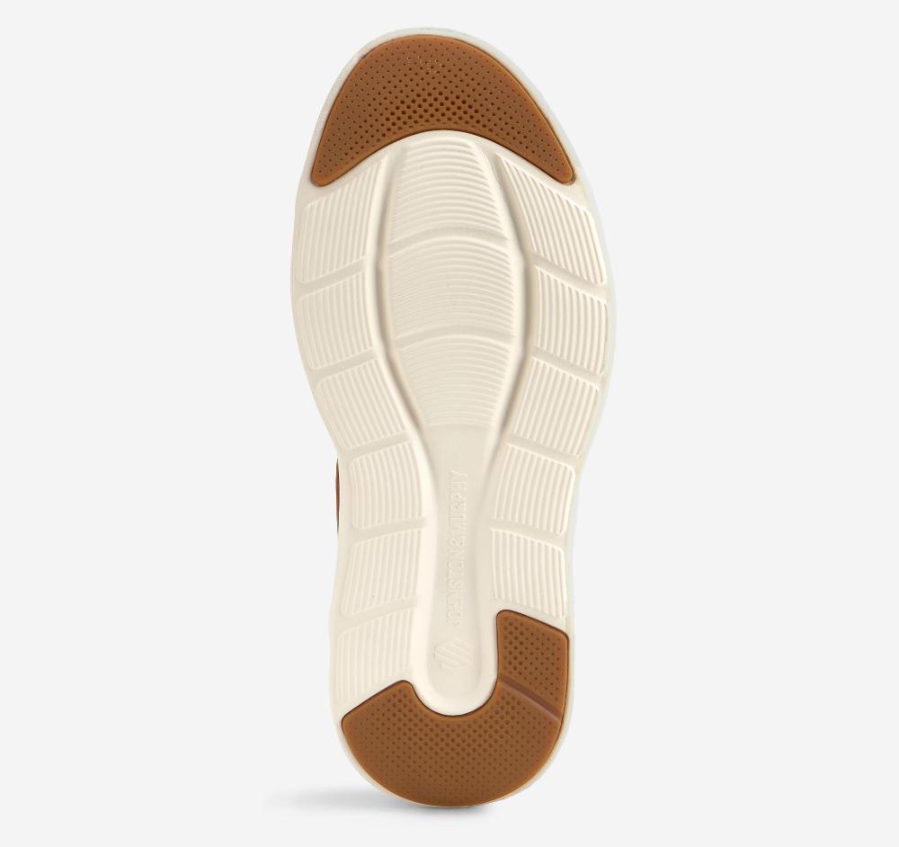 Johnston & Murphy Reactivate U-Throat Tan Full Grain