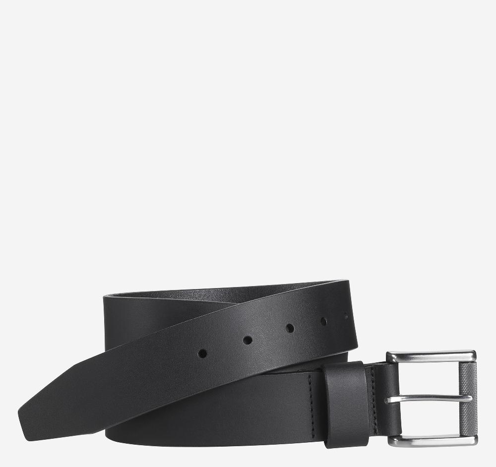 Johnston & Murphy Roller Buckle Belt Black