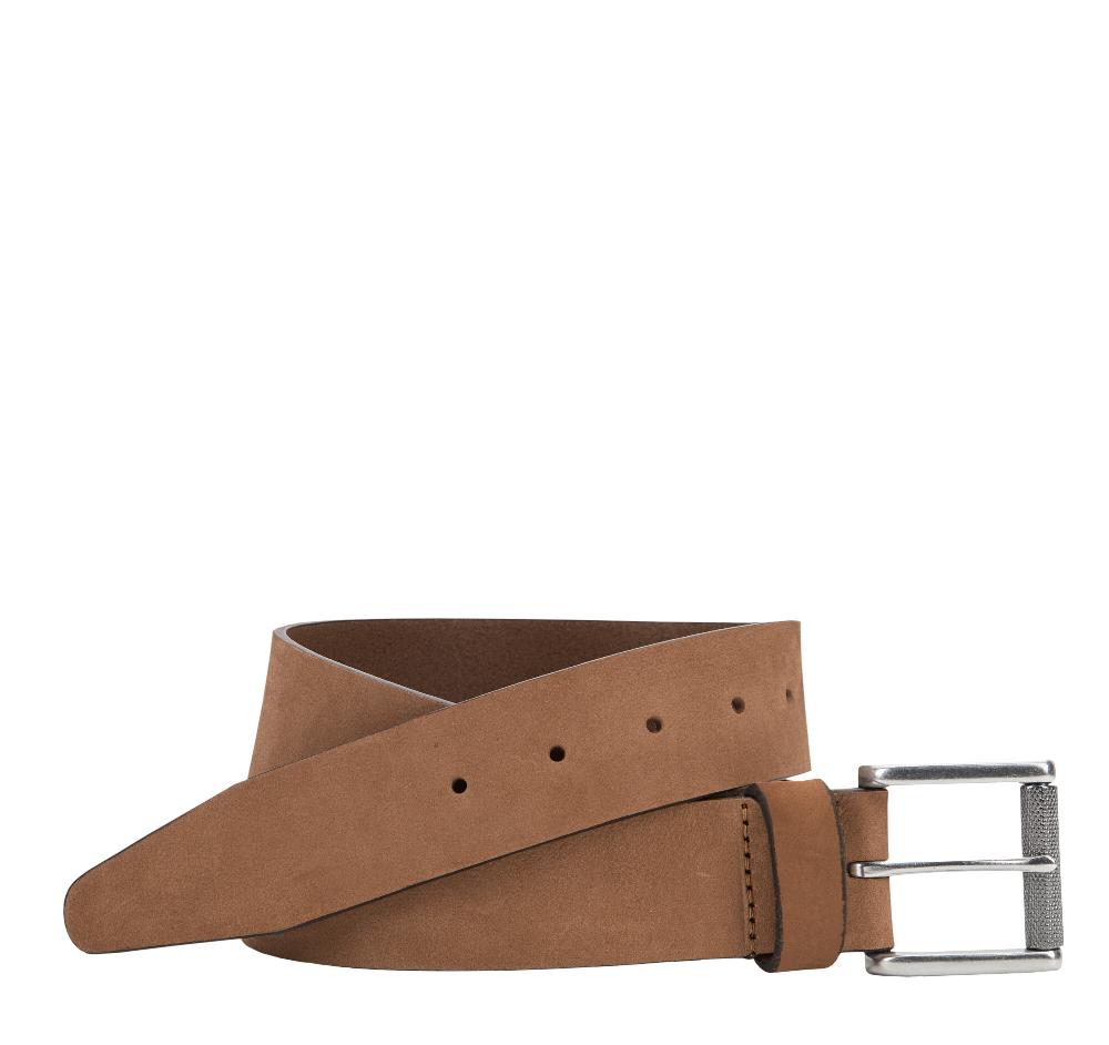 Johnston & Murphy Roller Buckle Belt Tan