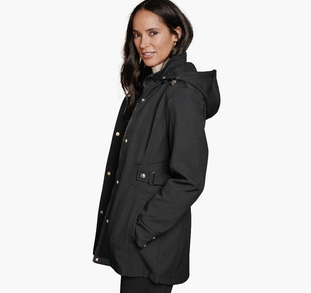 Johnston & Murphy Softshell Jacket Black