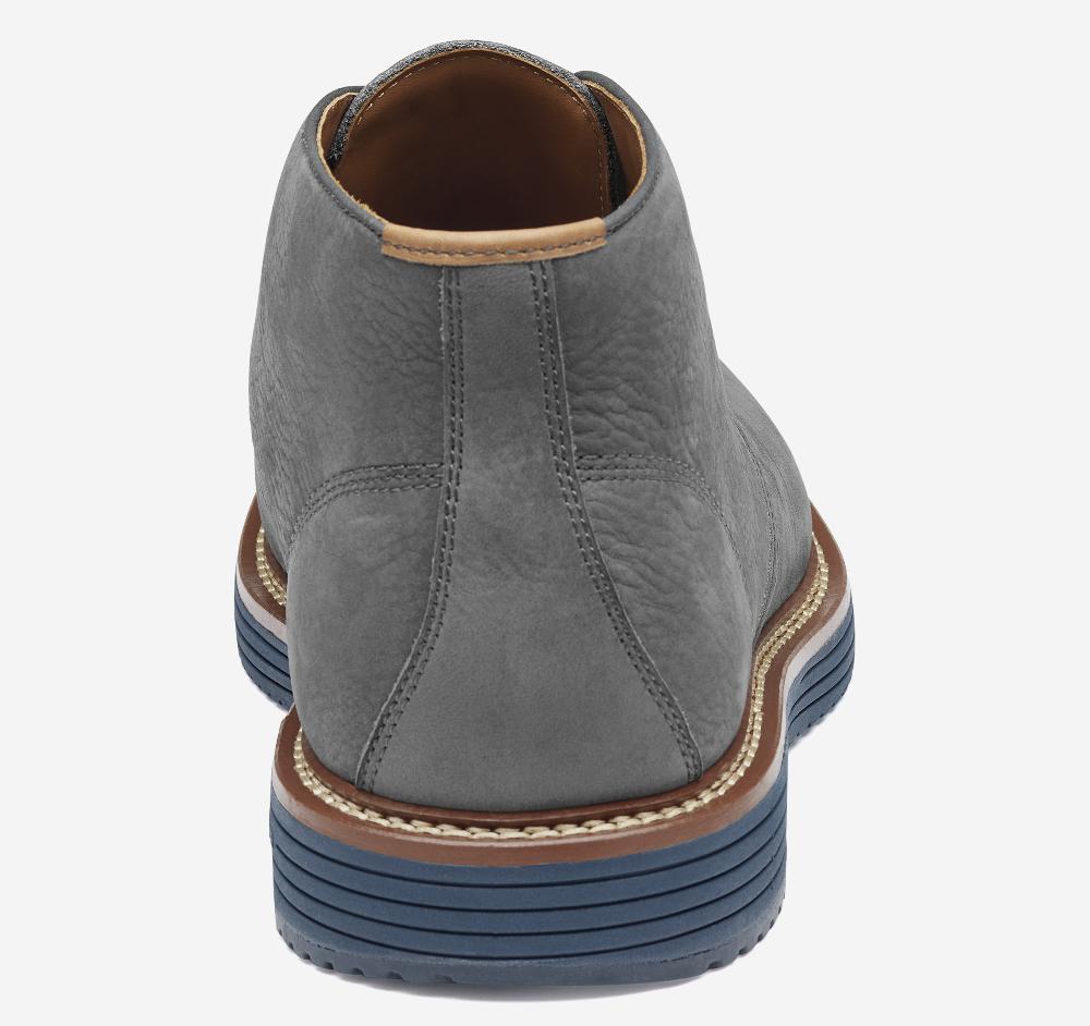 Johnston & Murphy Upton Chukka Gray Nubuck