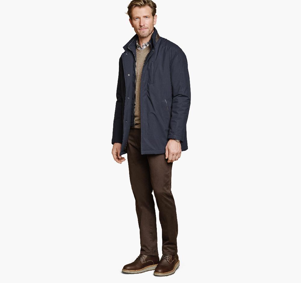 Johnston & Murphy Upton City Coat Navy