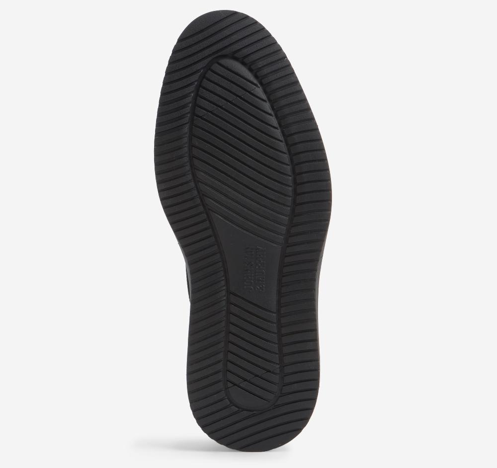 Johnston & Murphy Upton Wingtip Black Full Grain