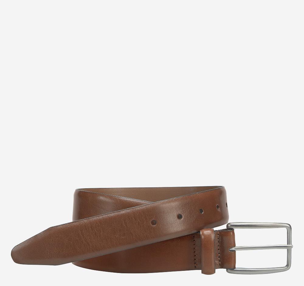 Johnston & Murphy Vintage Dress Belt Tan