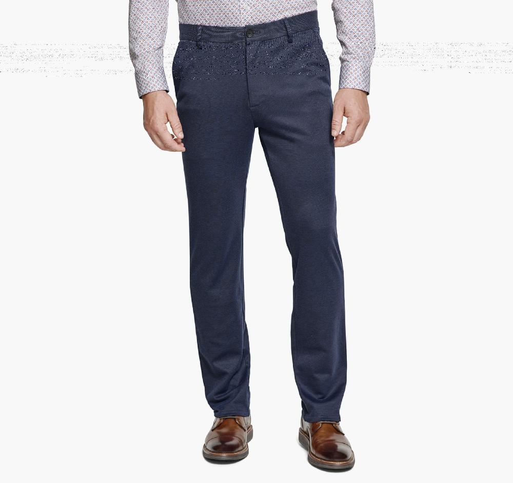 Johnston & Murphy XC Flex® Knit Pants Navy Birdseye