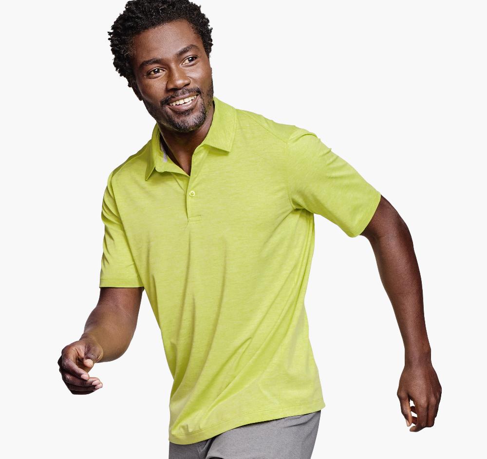Johnston & Murphy XC4® Performance Polo Lime