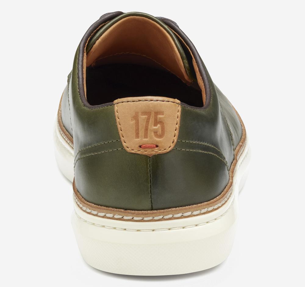 Johnston & Murphy McGuffey 2 175th Anniversary Plain Toe Olive Oiled American Full Grain
