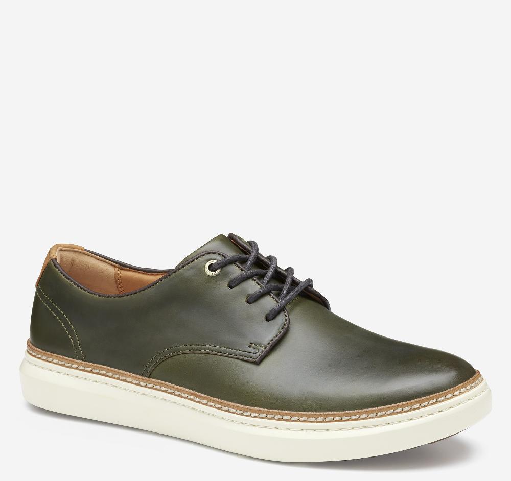 Johnston & Murphy McGuffey 2 175th Anniversary Plain toe Olive Oiled American Full Grain